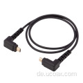 UCOAX MICRO HDMI -abgewinkelte Designkabel